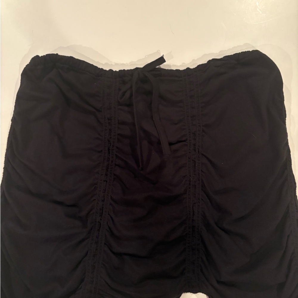 Neon Buddha Black Mini Skirt - Picture 2 of 7